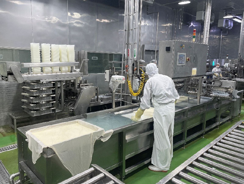 韓国華城某豆腐工場様